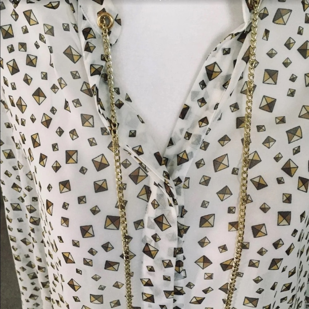 Michael Kors Sheer Blouse..NWOT - Picture 6 of 6